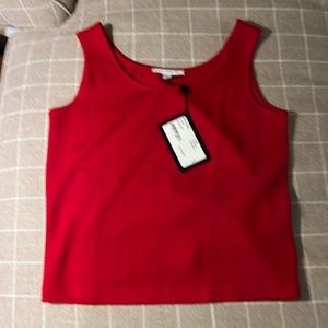 NWT cranberry red shell - matches pants
